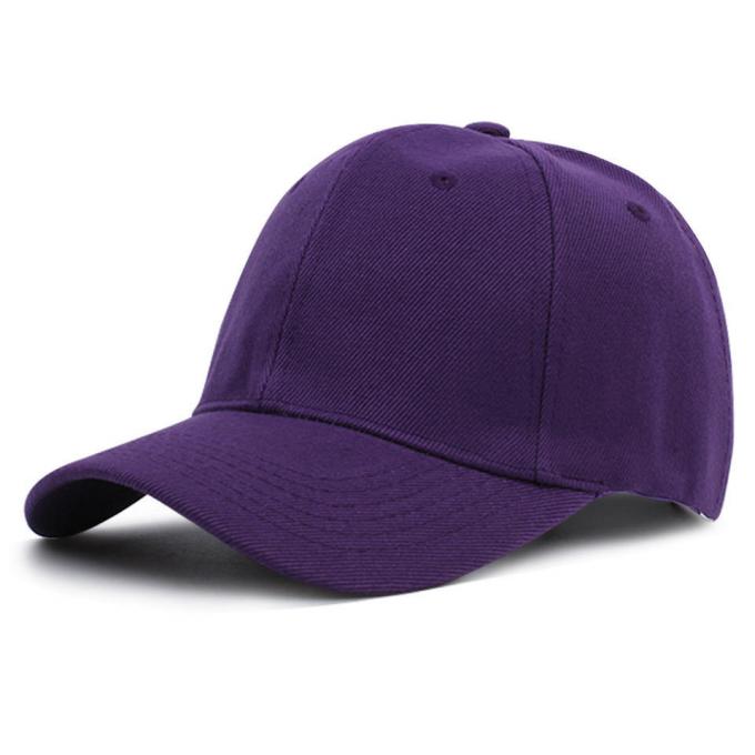 Capa de béisbol de algodón personalizable con borde 3