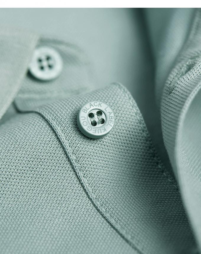 100% de algodón ropa deportiva de marca privada estilo polo camiseta anti estática 2