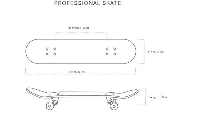 2023 Gran Venta Surf Skate 7 Ply Maple Carver de tierra de madera Surf Skateboard 31 pulgadas 0