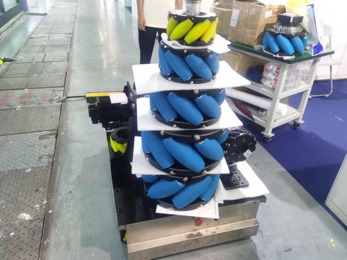 Mecanismo de accionamiento eléctrico ruedas de trabajo pesado 10 pulgadas 2