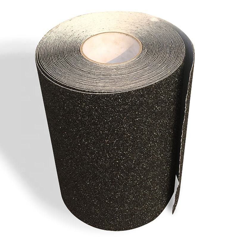 Top Quality No resbaladizo tamaño personalizado 9 * 33 Negro de color de patineta grabadas