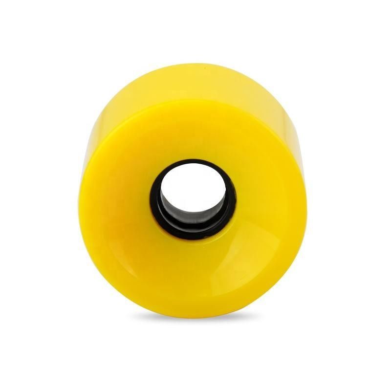 Ruedas de patineta de PU de 70 mm de colores múltiples Alta durabilidad Ligero