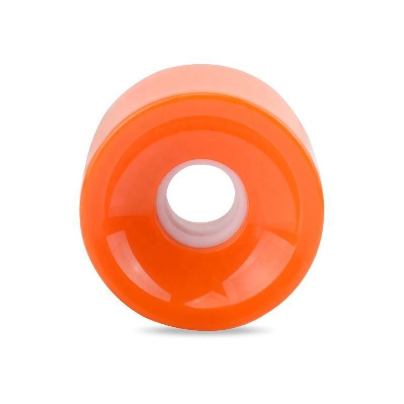 Ruedas de patineta de PU de 70 mm de colores múltiples Alta durabilidad Ligero