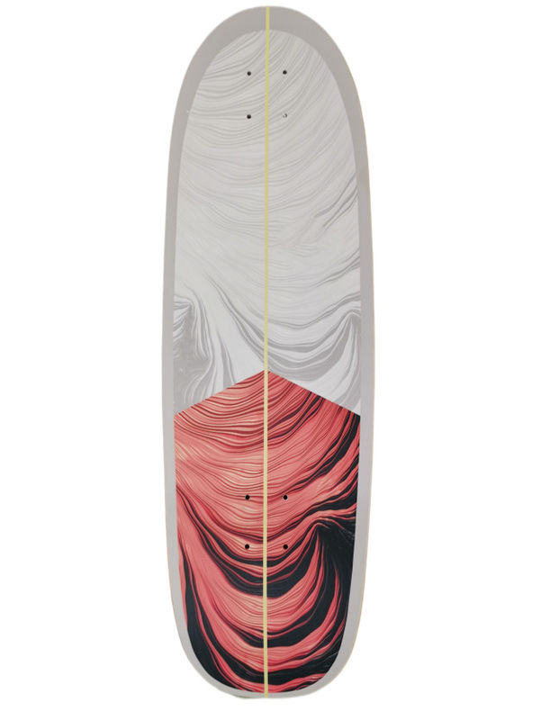Free Riding Style Maple Wood Land Cruiser Patineta de patinaje de surf cubierta de 8,0 